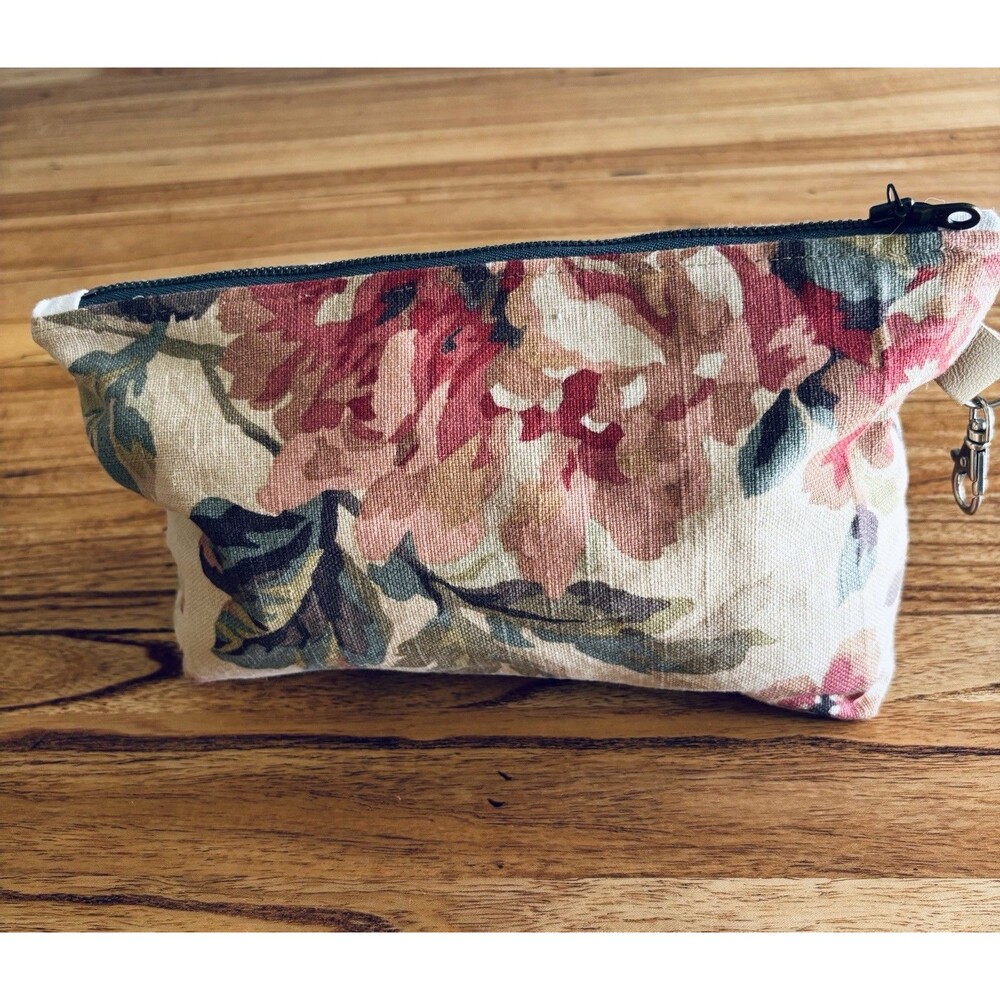 Vintage Up Cycled Make up Bag